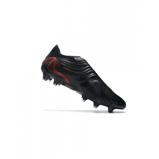 Adidas Copa Sense FG Black Solar Red Solar Green Soccer Cleats