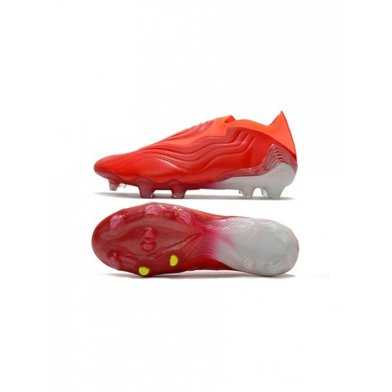 Adidas Copa Sense Launch Edition FG Solar Red White Soccer Cleats