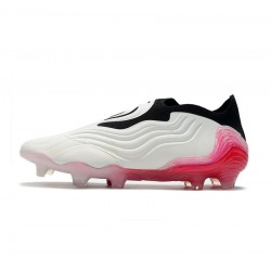 Adidas Copa Sense Launch Edition FG White White Shock Pink Soccer Cleats