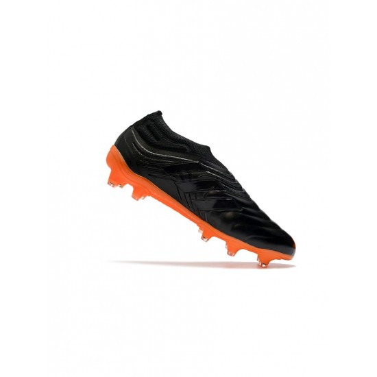 Adidas Copa 20 FG Black Orange Soccer Cleats