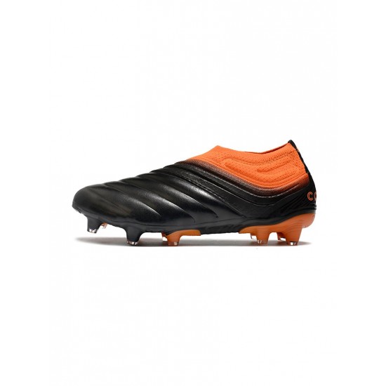 Adidas Copa 20 FG Black Signal Orange Soccer Cleats