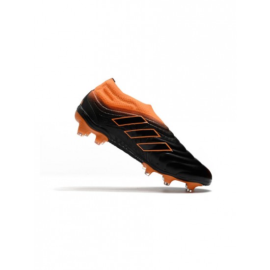 Adidas Copa 20 FG Black Signal Orange Soccer Cleats