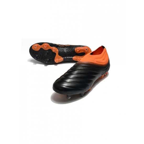 Adidas Copa 20 FG Black Signal Orange Soccer Cleats