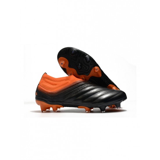 Adidas Copa 20 FG Black Signal Orange Soccer Cleats