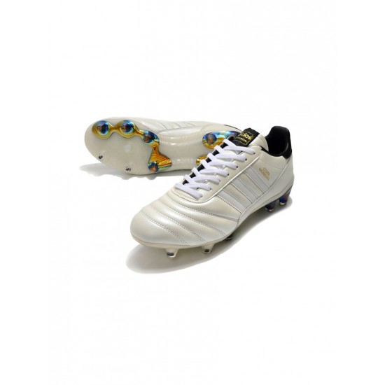 Adidas Copa Mundial 21 FG Core White Gold Metallic  Soccer Cleats