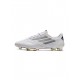 Adidas F50 Adizero Iv Leather FG Firm Ground White Silver Black Soccer Cleats