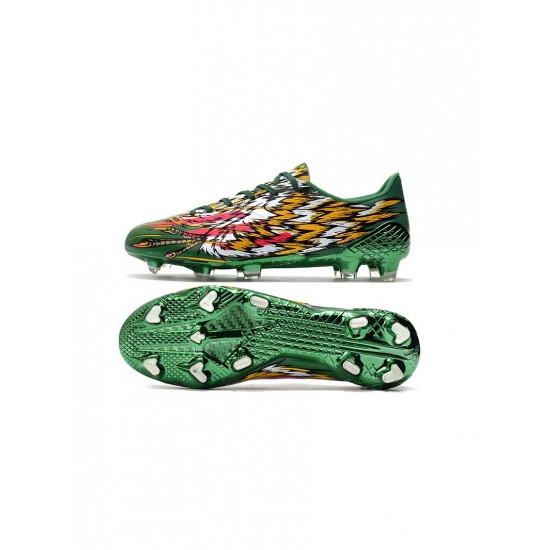 Adidas F50 Ghosted Adizero Crazylight Bold Green Shock Pink Cloud White Soccer Cleats