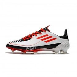 Adidas F50 Ghosted Adizero Cloud White Red Core Black Soccer Cleats