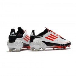 Adidas F50 Ghosted Adizero Cloud White Red Core Black Soccer Cleats