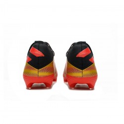 Adidas Nemeziz Messi Rey Del Balon .1 FG Soccer Boots Solar Red Gold Black Soccer Cleats