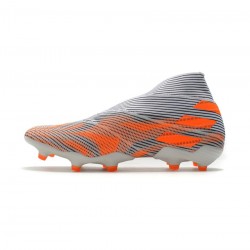 Adidas Nemeziz Superspectral FG White Black Orange Soccer Cleats