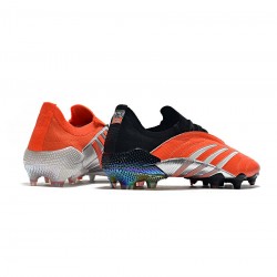 Adidas Predator Archive FG Red Core Black Silver Footwear White Soccer Cleats