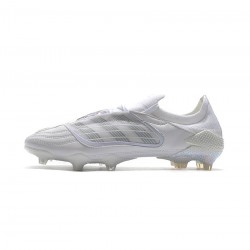 Adidas Predator Archive FG Silver White Soccer Cleats