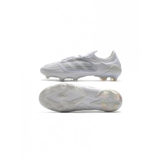 Adidas Predator Archive FG Silver White Soccer Cleats