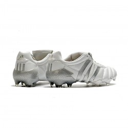 Adidas Predator Mania FG White Silver Soccer Cleats