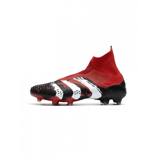 Adidas Predator Mutator 20 FG Human Race True Red White Black Soccer Cleats