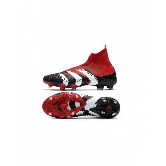 Adidas Predator Mutator 20 FG Human Race True Red White Black Soccer Cleats