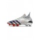 Adidas Predator Freak.1 FG Silver Metallic Core Black Team Royal Blue Soccer Cleats