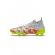 Adidas Predator Freak.1 Numbersup FG Clear Grey White Solar Yellow Soccer Cleats