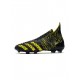 Adidas Predator Freak Numbersup FG Black Solar Yellow Soccer Cleats