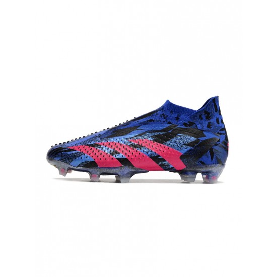 Adidas Pogba Predator Accuracy Elite Df FG Paul Pogba Pink Blue Soccer Cleats