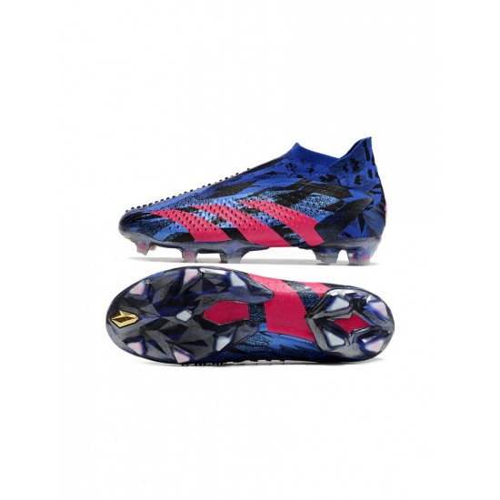 Adidas Pogba Predator Accuracy Elite Df FG Paul Pogba Pink Blue Soccer Cleats