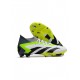 Adidas Predator Accuracy.1 FG White Black Lucid Lemon Soccer Cleats