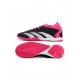 Adidas Predator Accuracy.1 IN Black White Team Shock Pink Soccer Cleats