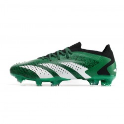 Adidas Predator Accuracy.1 Low Elite FG Green Black White Soccer Cleats