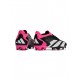 Adidas Predator Accuracy.1 Low FG Black White Team Shock Pink Soccer Cleats