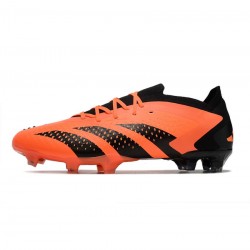 Adidas Predator Accuracy.1 Low FG Solar Orange Core Black Soccer Cleats