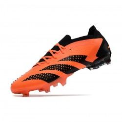 Adidas Predator Accuracy.1 Low FG Solar Orange Core Black Soccer Cleats