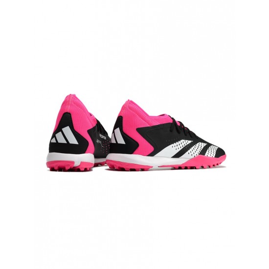 Adidas Predator Accuracy.1 TF Black White Team Shock Pink Soccer Cleats