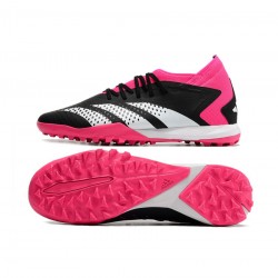 Adidas Predator Accuracy.1 TF Black White Team Shock Pink Soccer Cleats