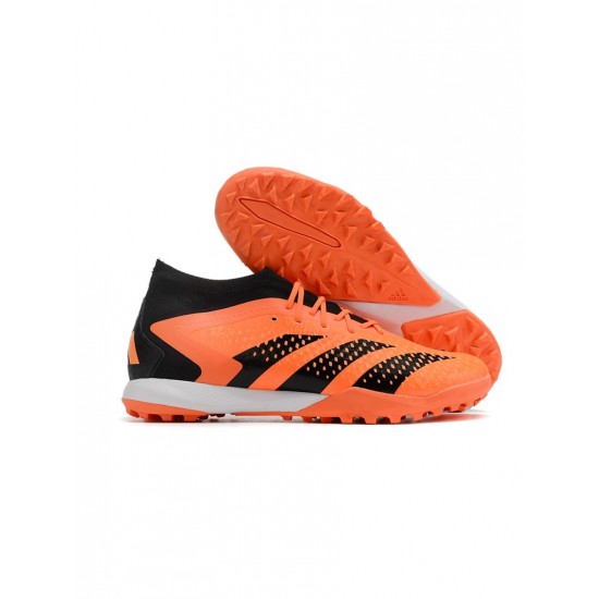 Adidas Predator Accuracy .1 TF Solar Orange Core Black Soccer Cleats