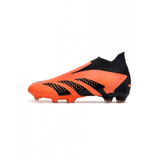 Adidas Predator Accuracy FG Solar Orange Core Black Soccer Cleats