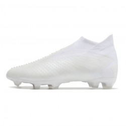 Adidas Predator Accuracy FG White Soccer Cleats