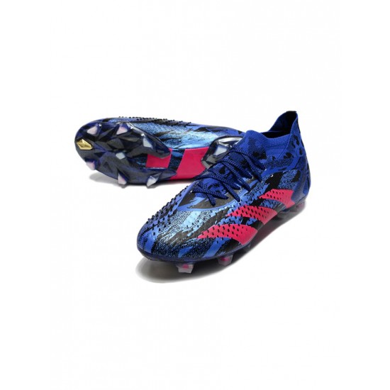 Adidas Predator Accuracy Pp.1 FG Lucid Blue Team Real Magenta Black Soccer Cleats