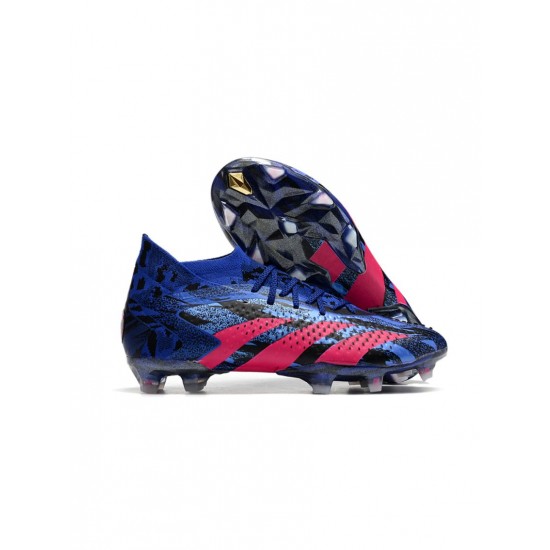 Adidas Predator Accuracy Pp.1 FG Lucid Blue Team Real Magenta Black Soccer Cleats