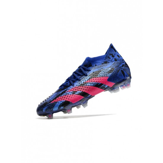 Adidas Predator Accuracy Pp.1 FG Lucid Blue Team Real Magenta Black Soccer Cleats