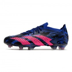 Adidas Predator Accuracy Pp.1 Low FG Lucid Blue Team Real Magenta Black Soccer Cleats