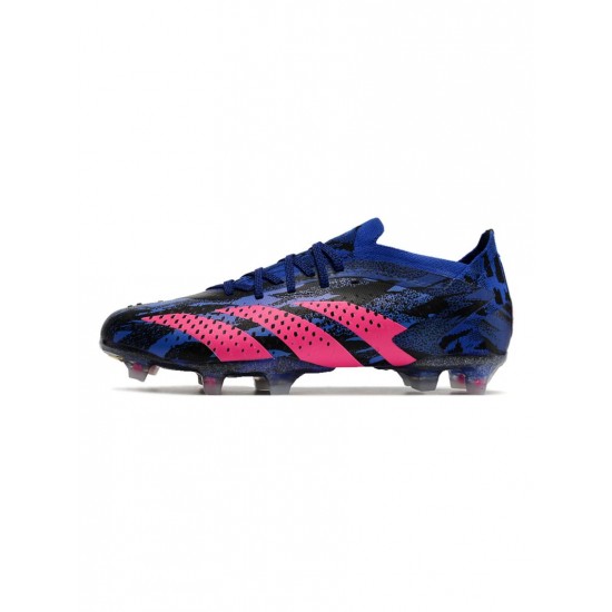 Adidas Predator Accuracy Pp.1 Low FG Lucid Blue Team Real Magenta Black Soccer Cleats