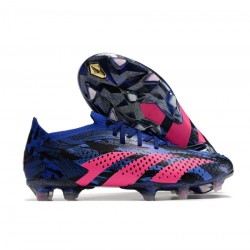 Adidas Predator Accuracy Pp.1 Low FG Lucid Blue Team Real Magenta Black Soccer Cleats