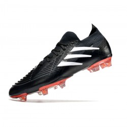 Adidas Predator Edge.1 Low 94 FG Core Black Cloud White Solar Red Soccer Cleats