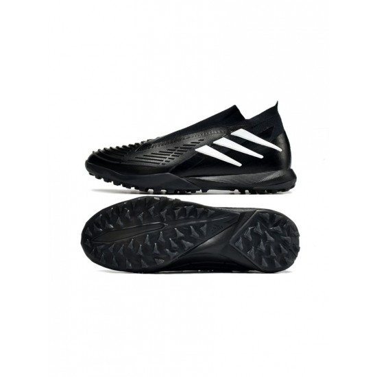 Adidas Predator Edge 94 TF Core Black Cloud White Soccer Cleats