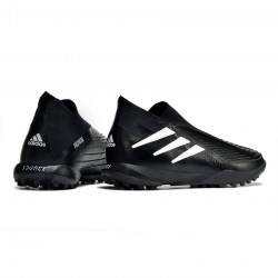 Adidas Predator Edge 94 TF Core Black Cloud White Soccer Cleats