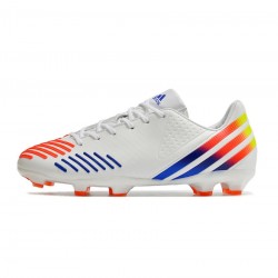 Adidas Predator Lz .1 FG White Solar Yellow Power Blue Soccer Cleats