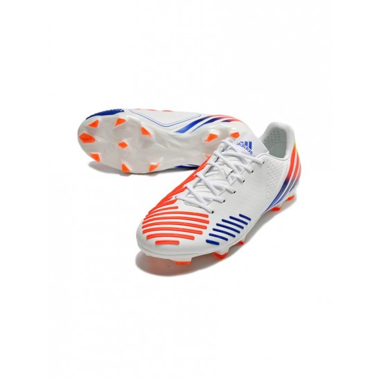 Adidas Predator Lz .1 FG White Solar Yellow Power Blue Soccer Cleats