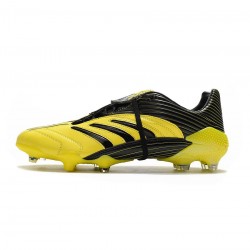 Adidas Predator Absolute 20 FG Core Black Solar Yellow Soccer Cleats