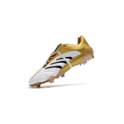 Adidas Predator Absolute 20 FG Core White Black Gold Soccer Cleats